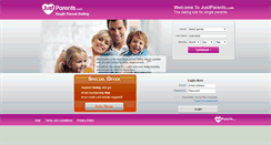 Desktop Screenshot of justparents.com